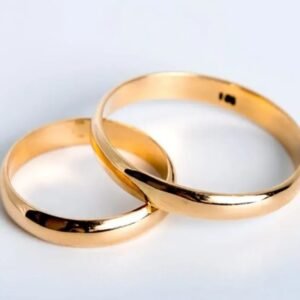 Argollas de matrimonio modelo inglés