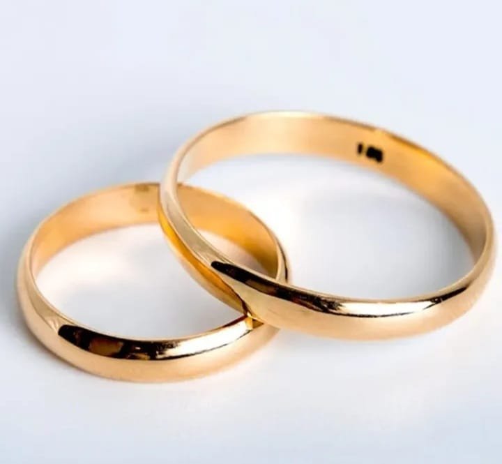 Argollas de matrimonio modelo inglés